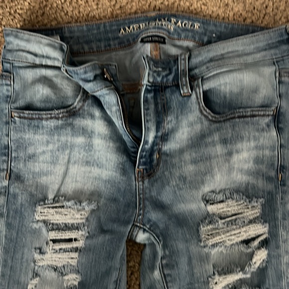 American eagle skinny jeans size 8 - Picture 2 of 3